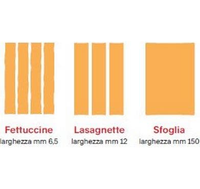 Imperia Pastamaschine iPasta Ruvida Silber