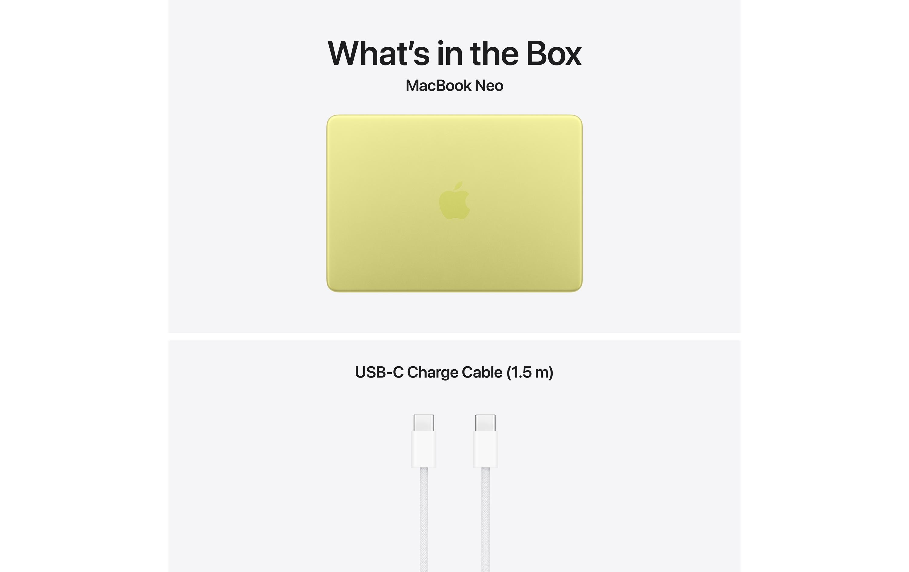 Apple 13 MacBook Neo (A18 Pro) Touch ID 5C GPU /512GB/8GB Citrus