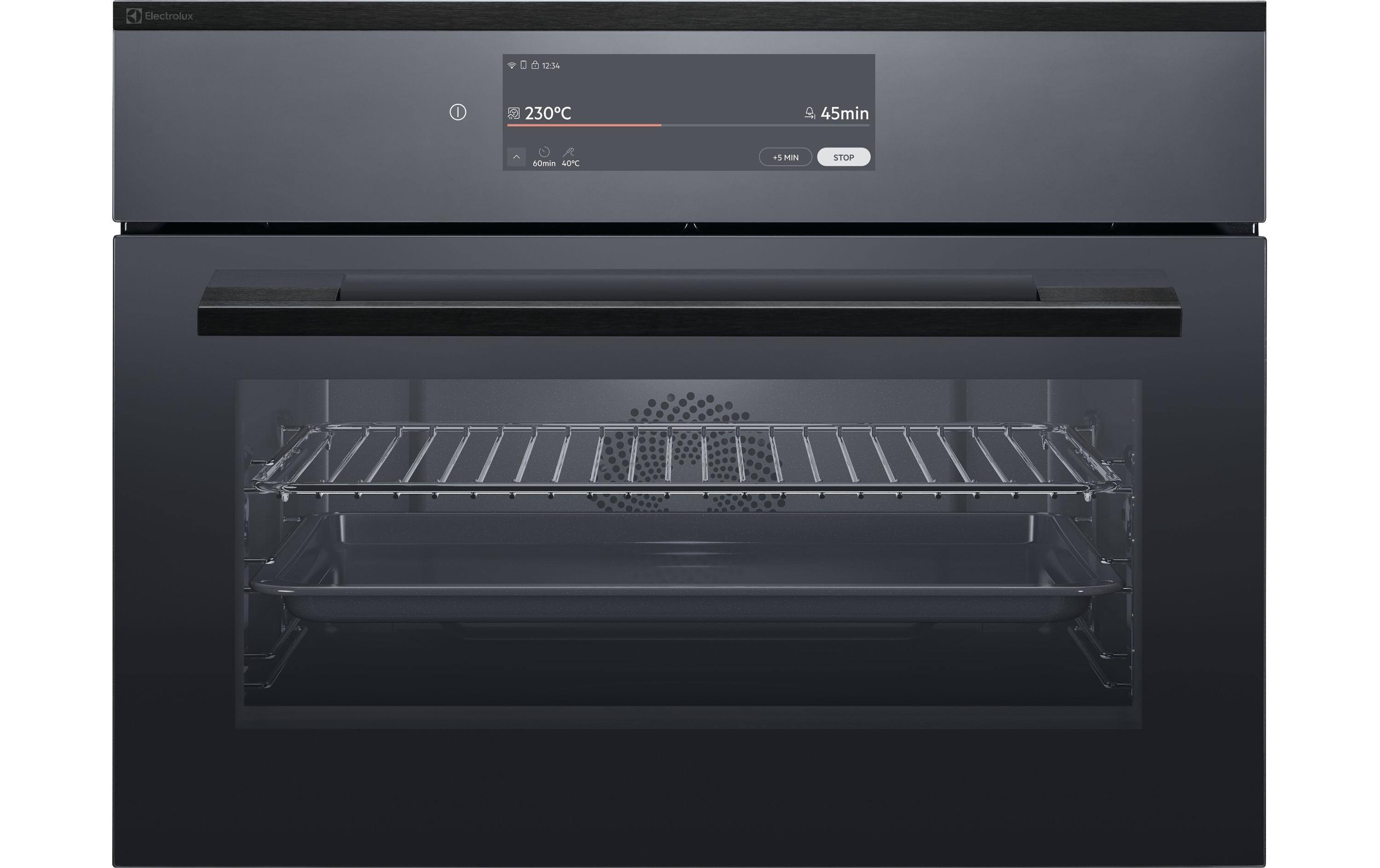 Electrolux Einbaubackofen EB4PL80DSP Schwarz glanz A+
