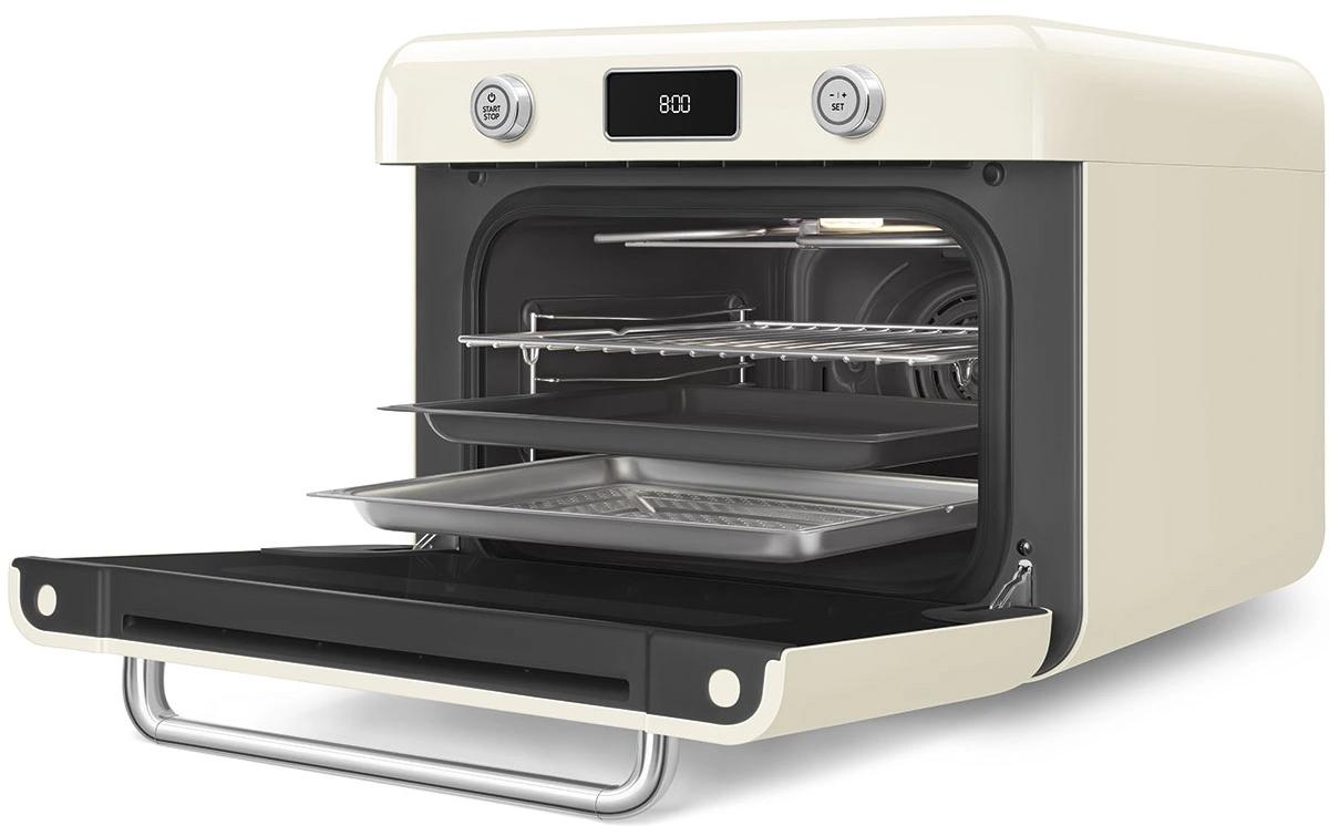SMEG Backofen COF01CREU 30 l, Cream