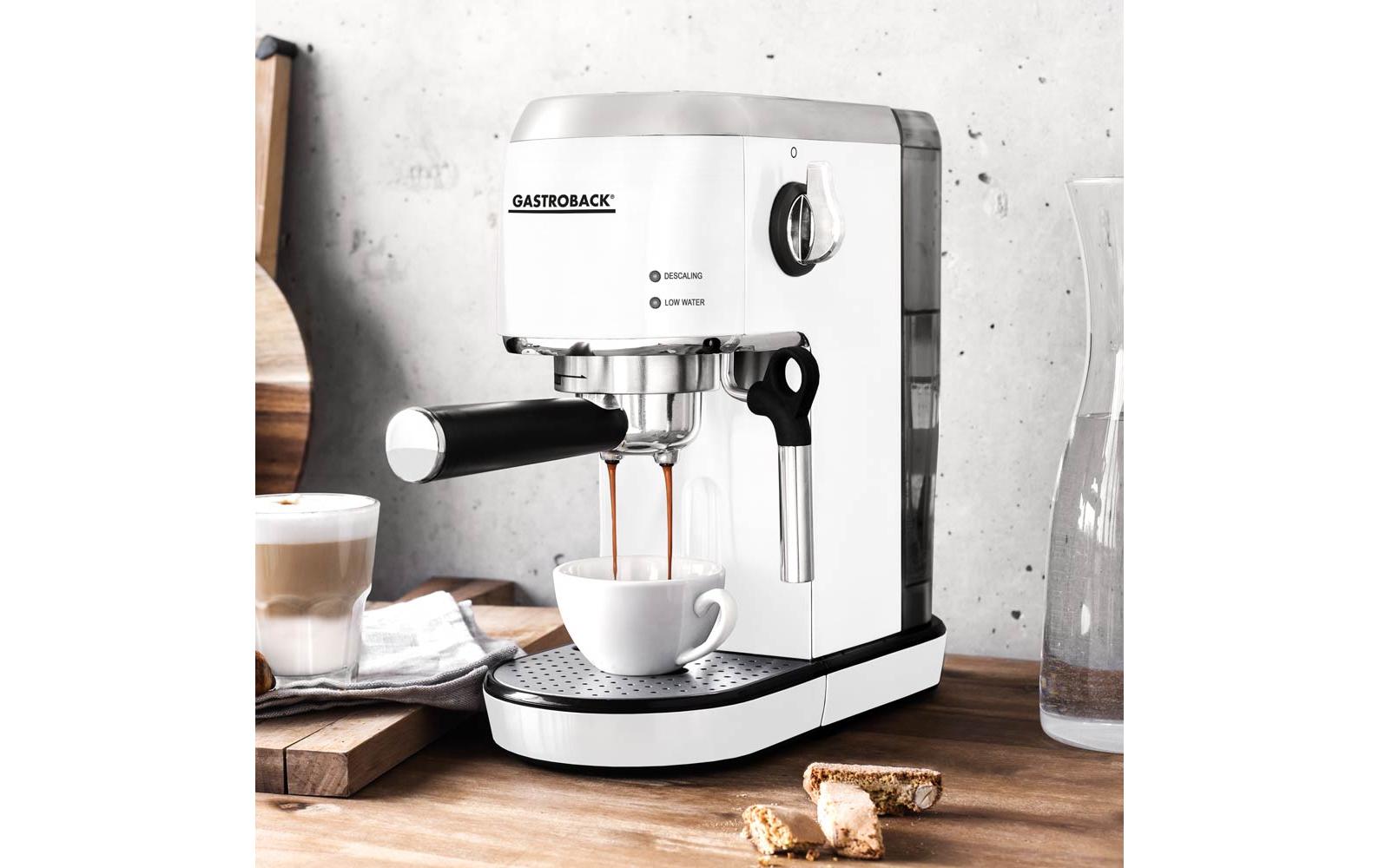 Gastroback Design Espresso Piccolo Weiss