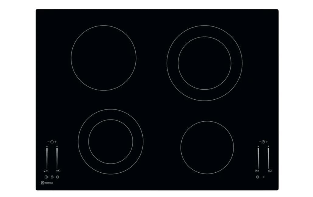 Electrolux Glaskeramik-Kochfeld GK69TSO, Aufliegend/Flächenbündig