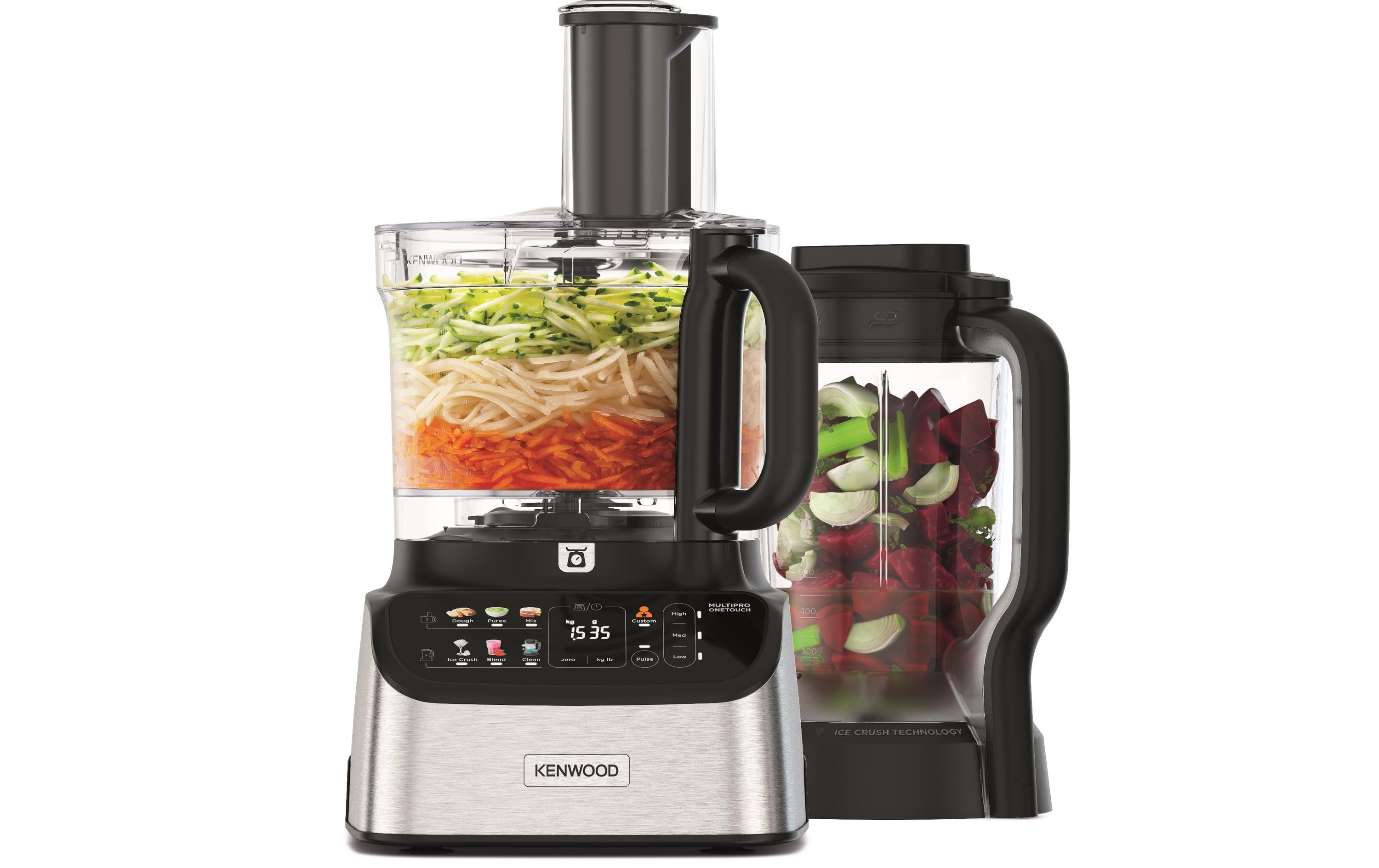 Kenwood Food Processor FDM73.480SS MultiPro One Touch Silber/Schwarz