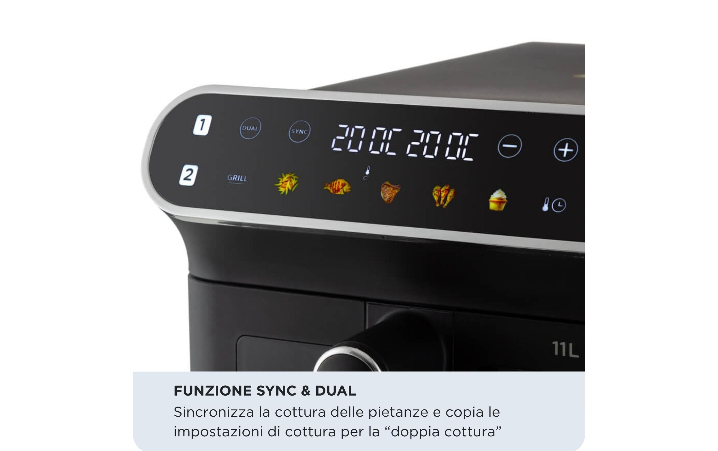 Ariete Heissluft-Fritteuse ARI-4640 11 l