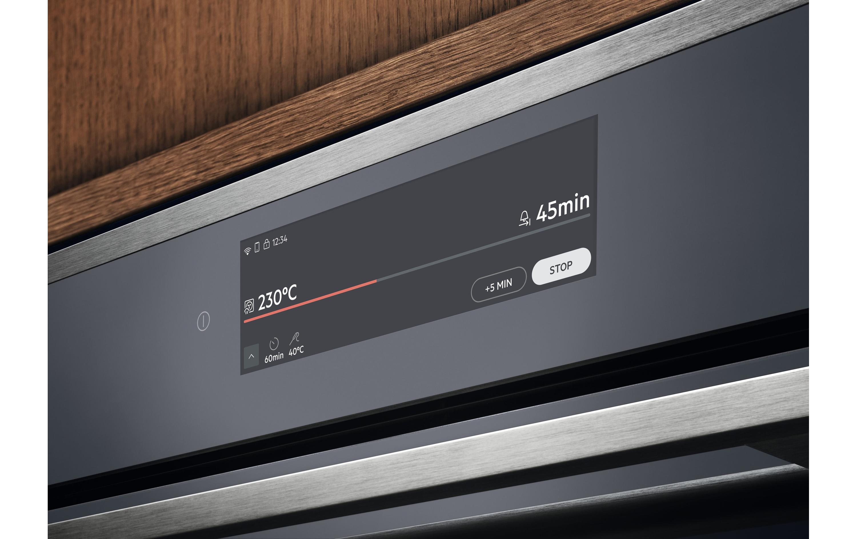 Electrolux Einbaubackofen EB4SL80DCN Chrom A+