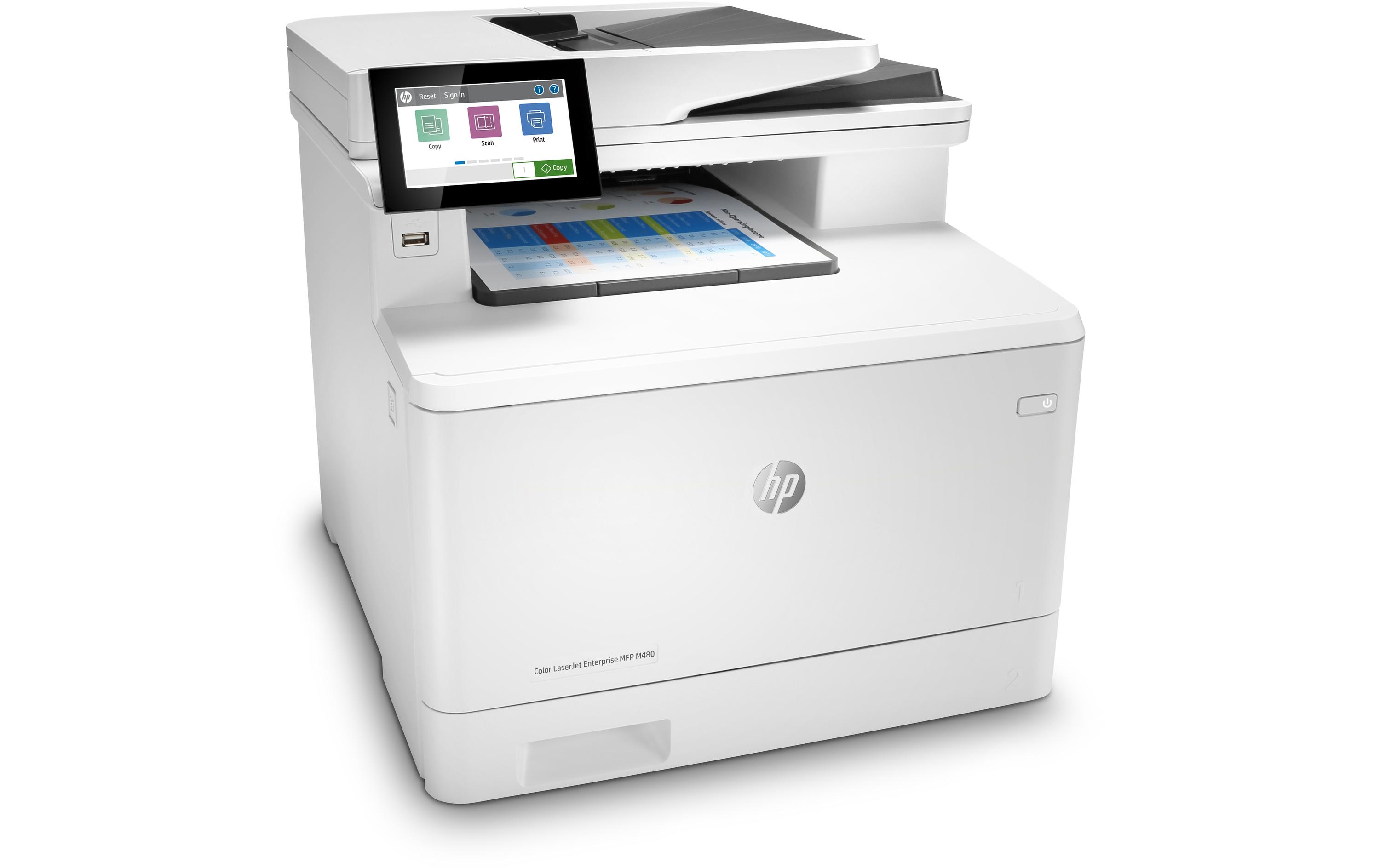HP Multifunktionsdrucker Color LaserJet Enterprise M480f