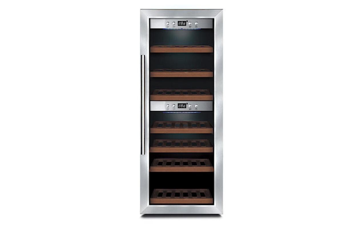 Caso Weinkühlschrank WineComfort 38, Edelstahl, Rechts