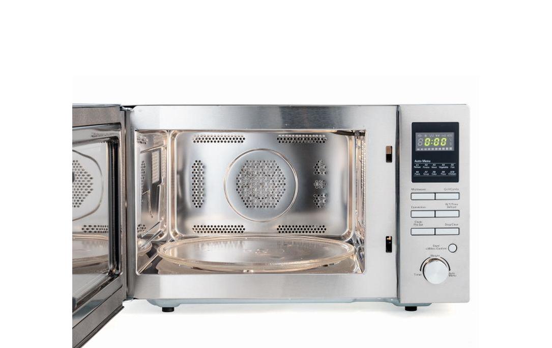 Koenig Mikrowelle mit Grill 3-in-1 Silber