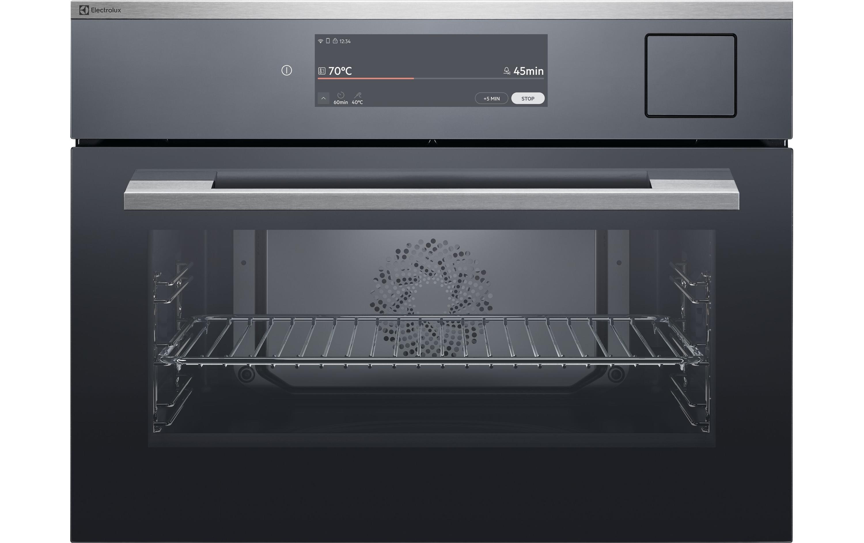 Electrolux Einbaubackofen EB4SL70KCN Chrom A++