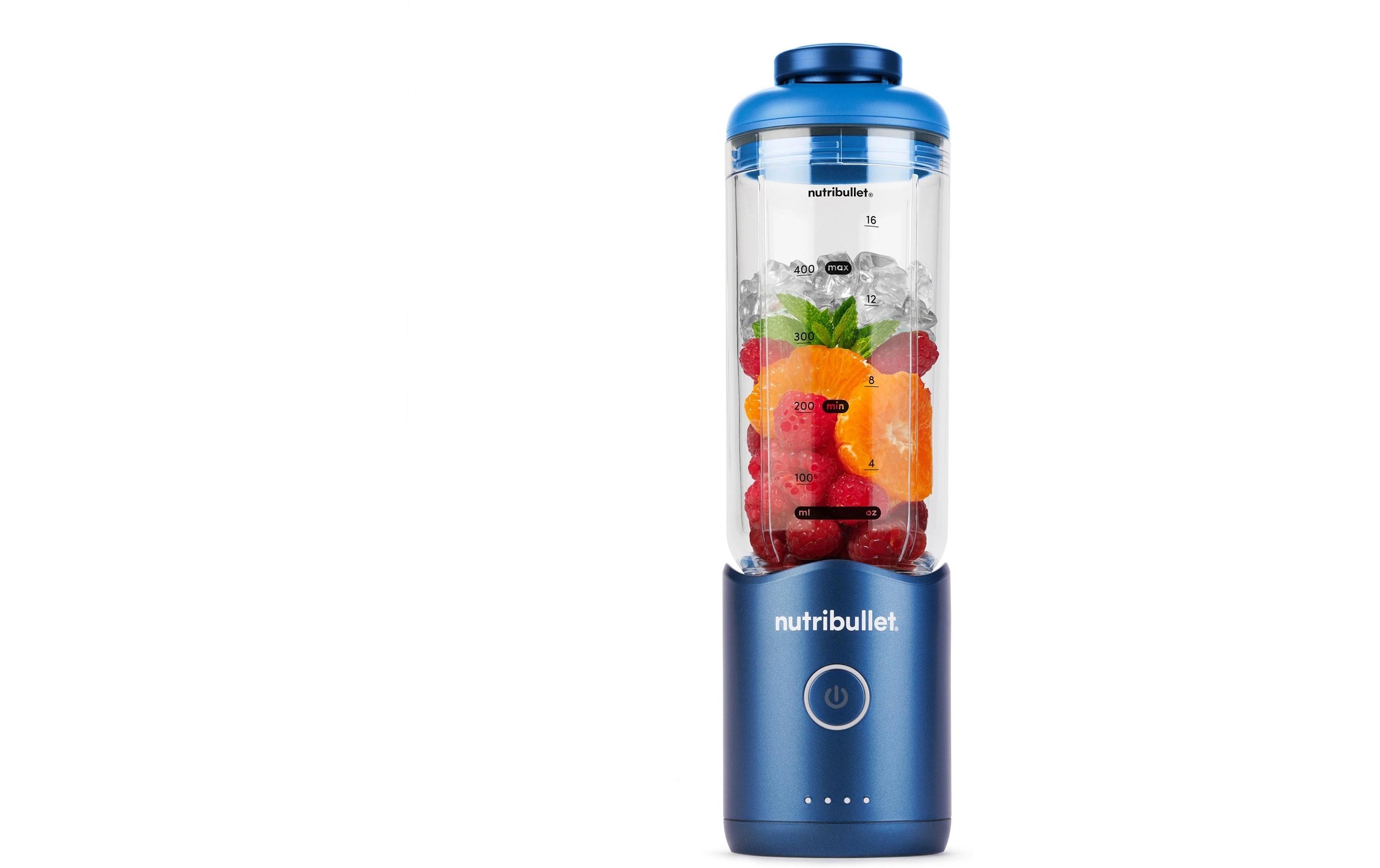 NUTRiBULLET Smoothie Maker Flex Portable NBP013VT Blau