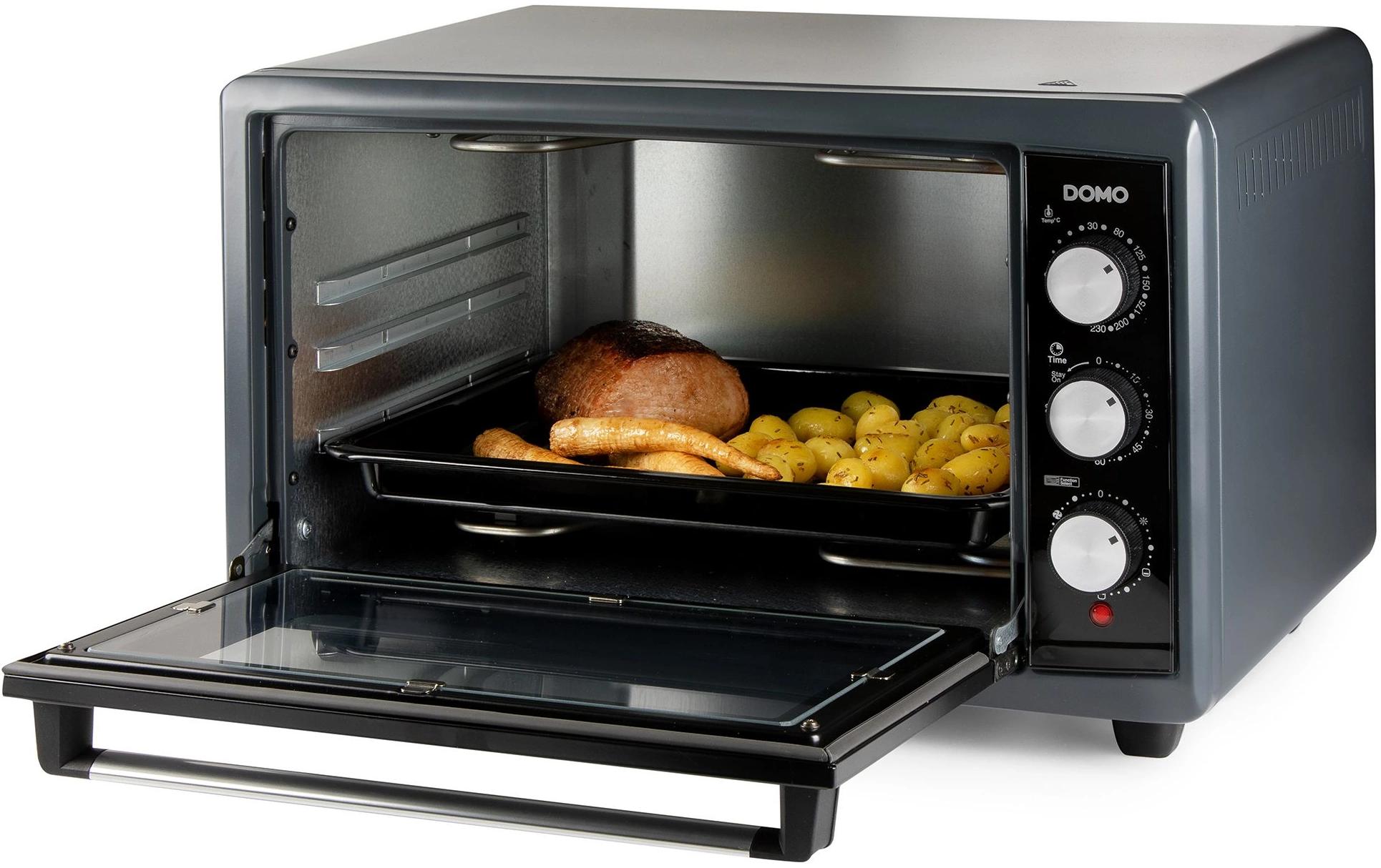Domo Backofen DO808GO 50 l, Schwarz
