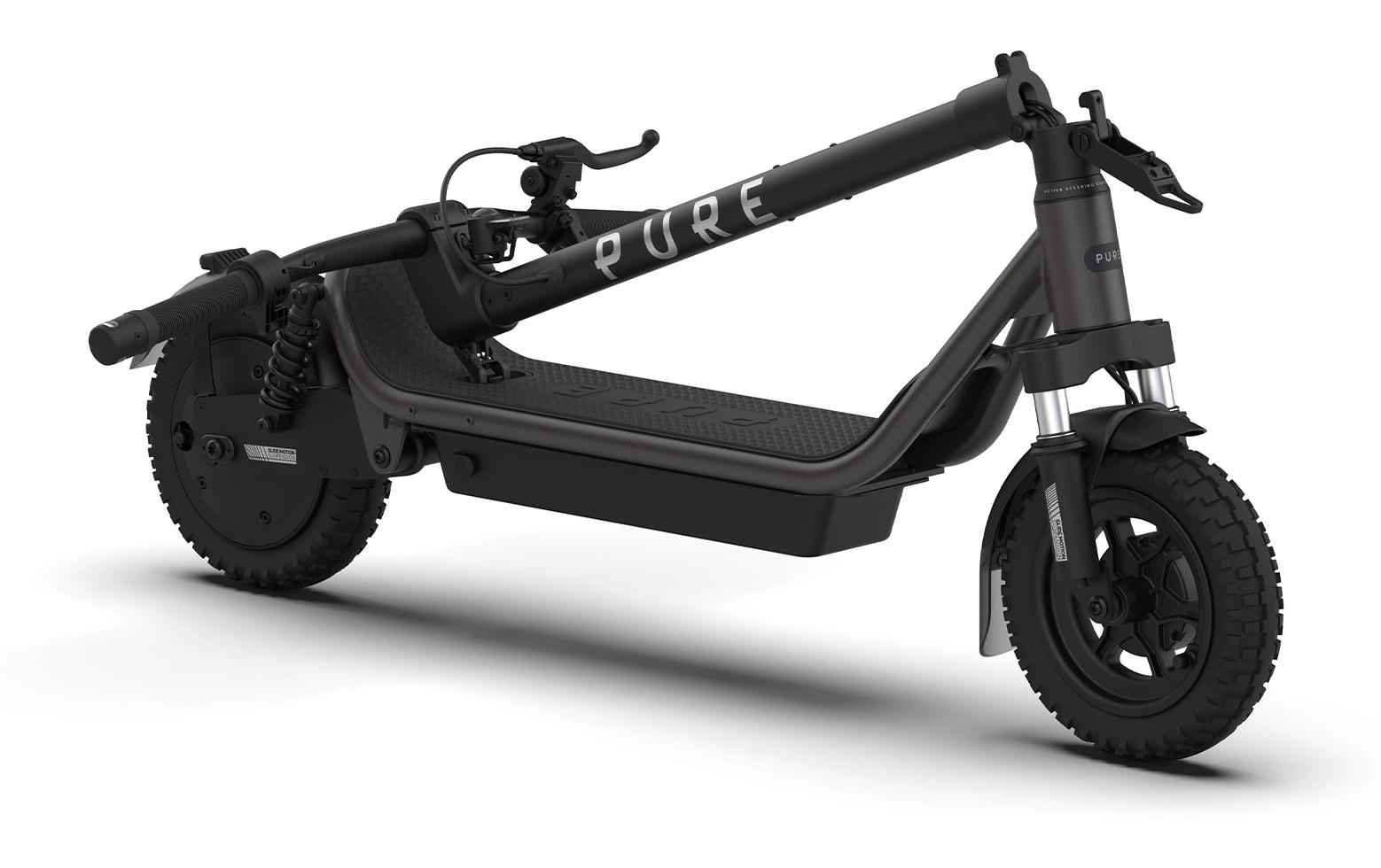 Pure Electric E-Scooter Air6 Ultra Suspension Metallisch Grau