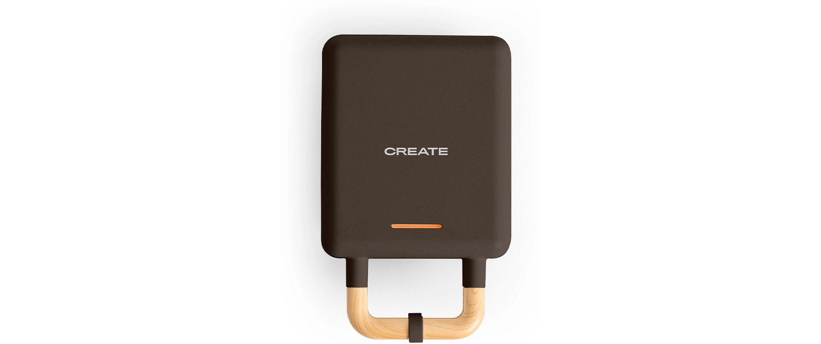Create Waffeleisen Stone 2 in 1 Compact Braun Create Waffeleisen Stone 2 in 1 Compact Braun