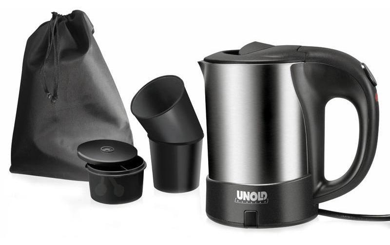 Unold Reiseblitzkocher Inox 0.5 l, Silber