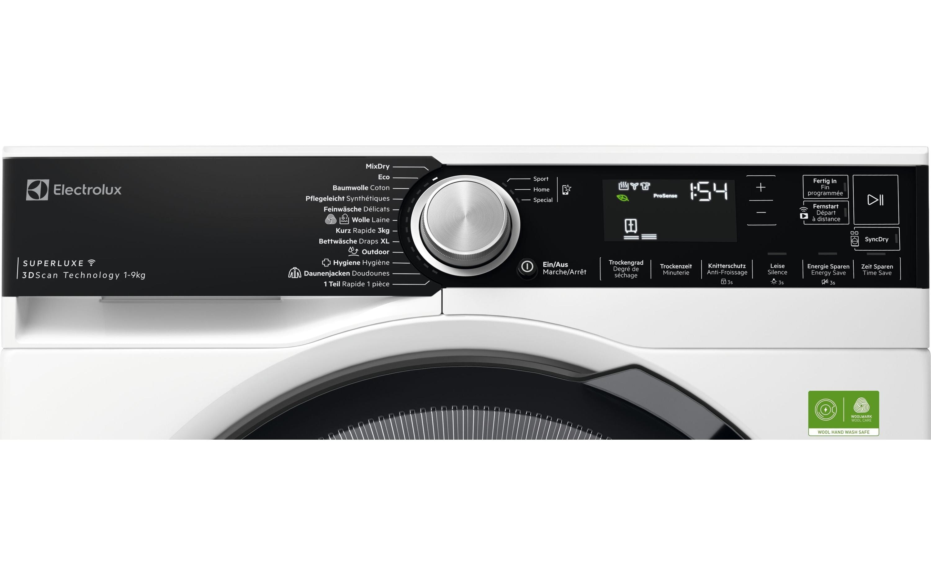 Electrolux Wäschetrockner TWSL1IE500 Wechselbar/Links
