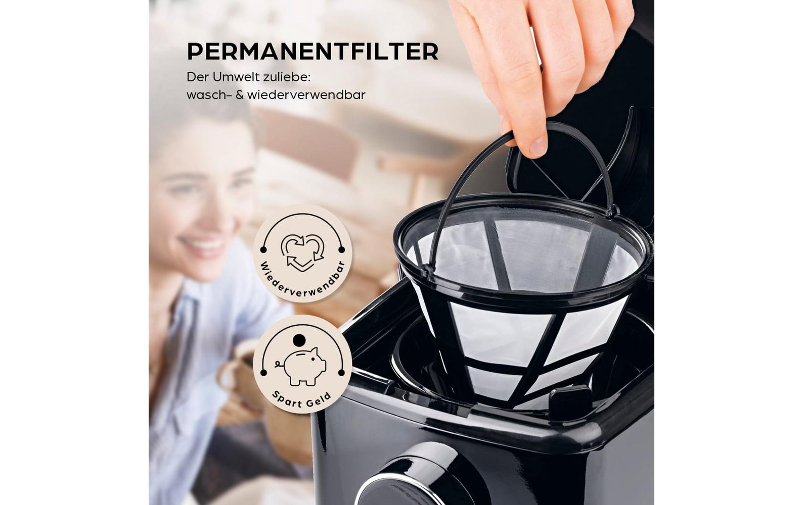 Barista Filterkaffeemaschine 19438 Schwarz