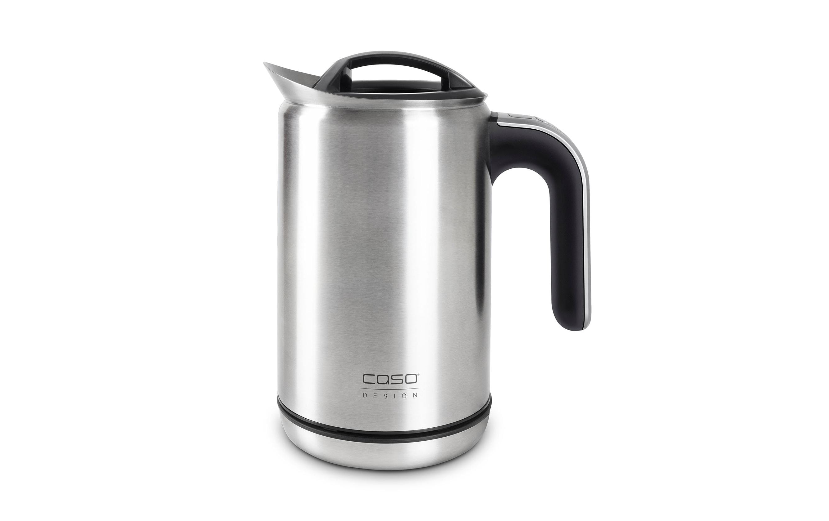 Caso Wasserkocher WK Cool-Touch Edelstahl Silber 1.0 l 1800 W