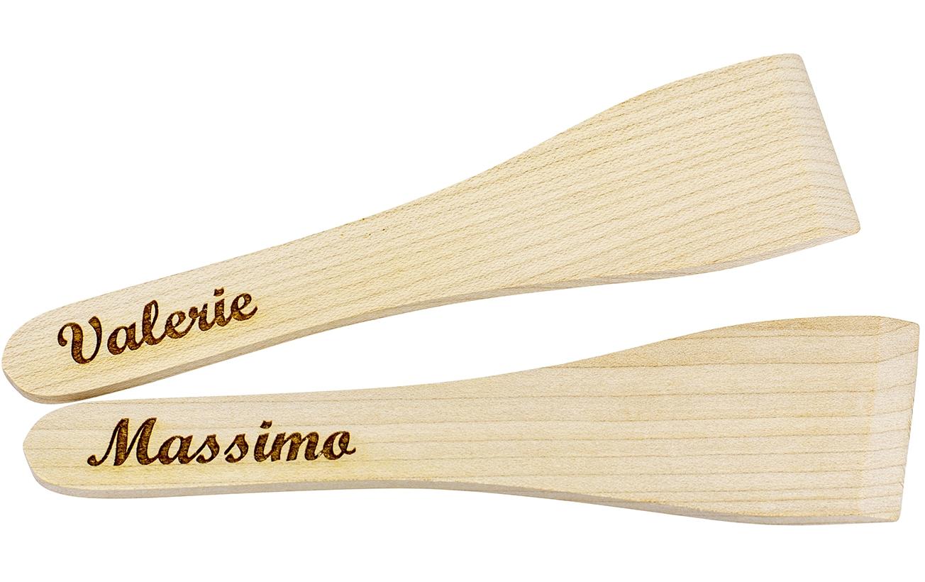 Kadastar Raclette-Spachtel Element personalisierbar 2 Stück