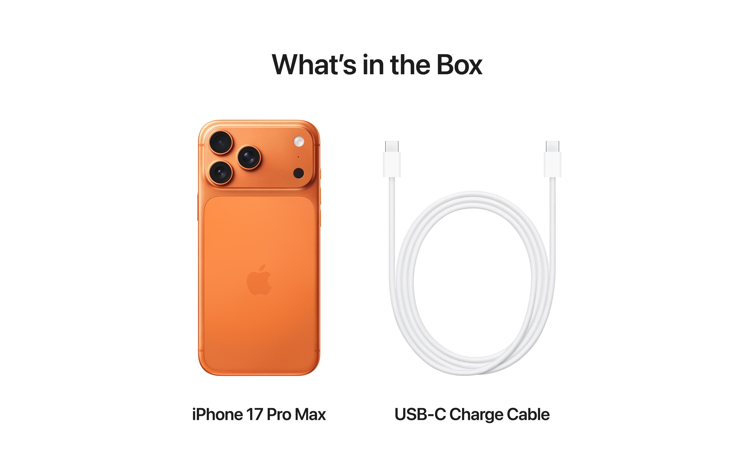 Apple iPhone 17 Pro Max 2000 GB Cosmic Orange