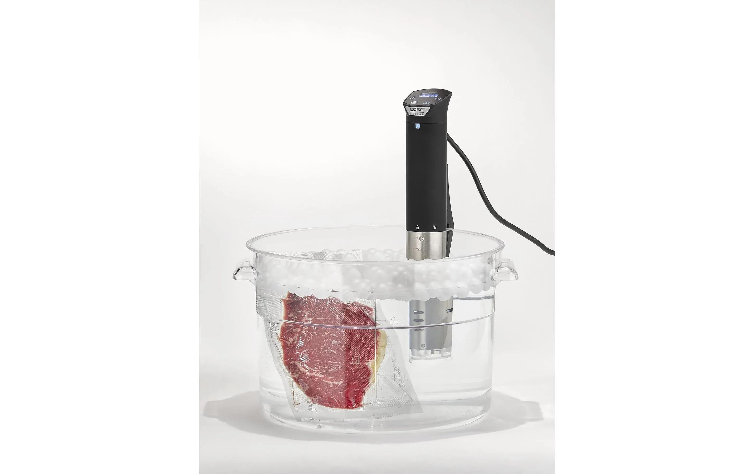 Caso Sous Vide Garer SV1200 Smart Kunststoff Edelstahl 1200 W