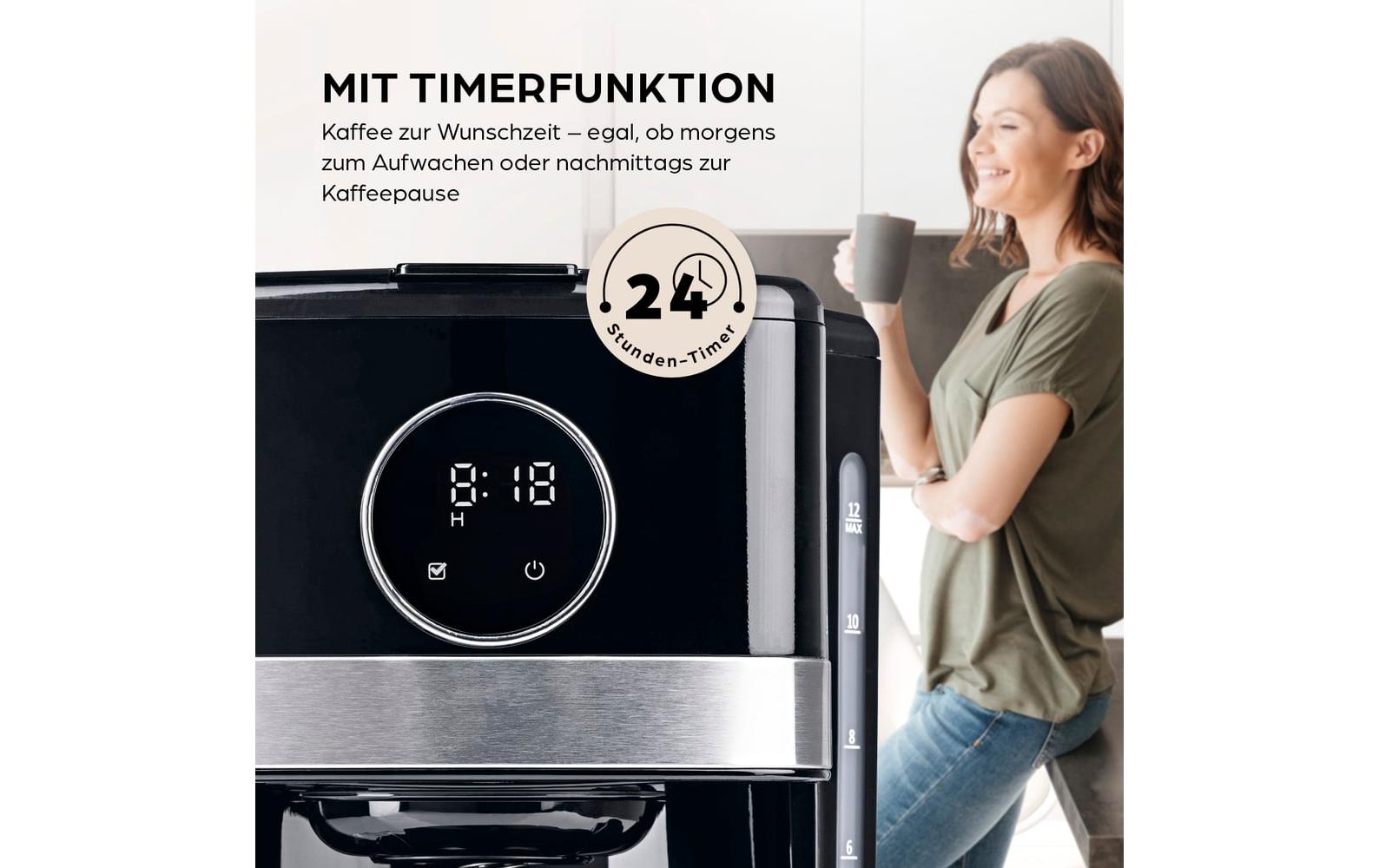 Barista Filterkaffeemaschine 19438 Schwarz