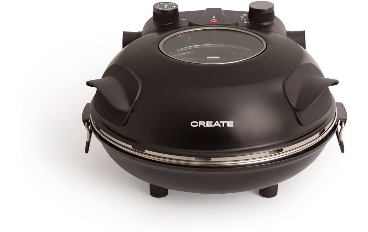 Create Pizzaofen Elektro Schwarz Ø 31 cm