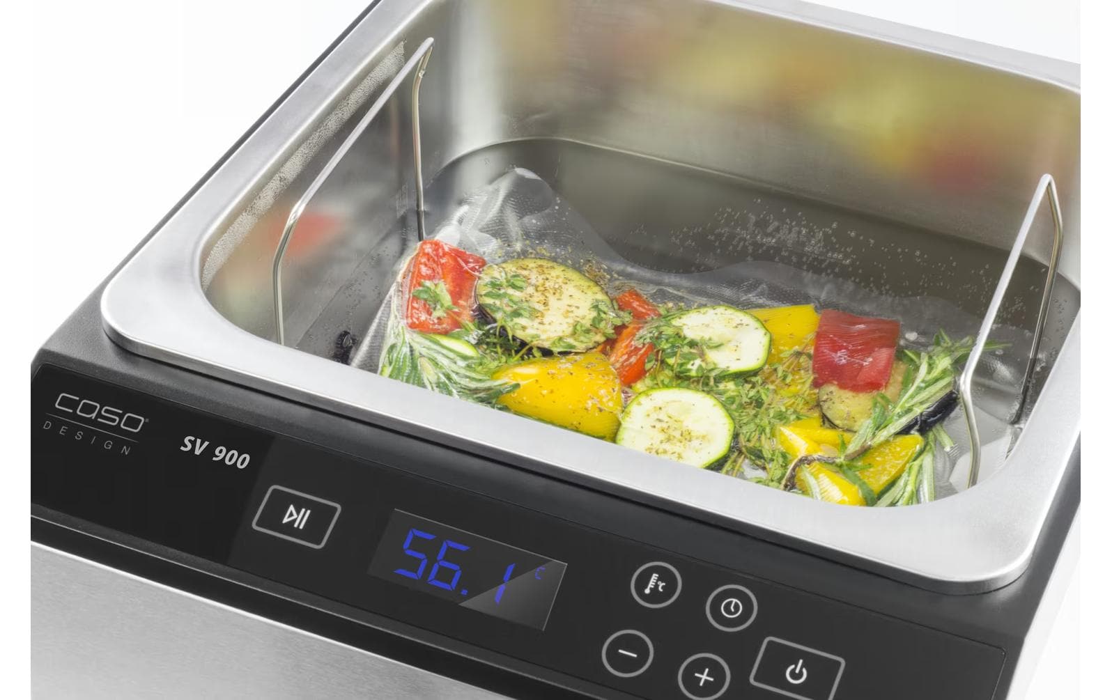 Caso Sous Vide Garer SV900 9.0 l Kunststoff Edelstahl