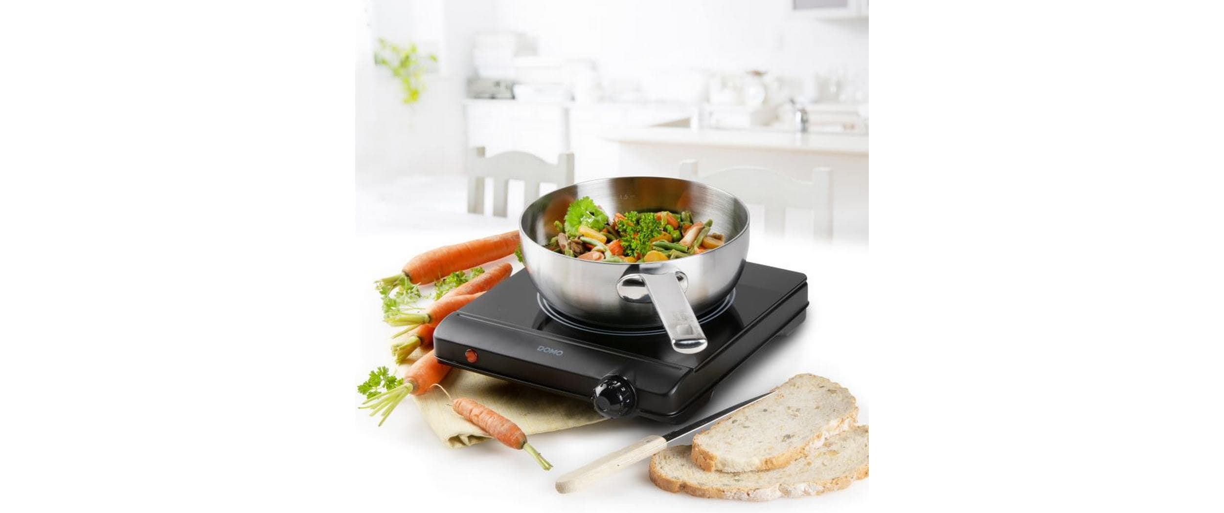 Domo Kochplatte DO30111KP 1250 W