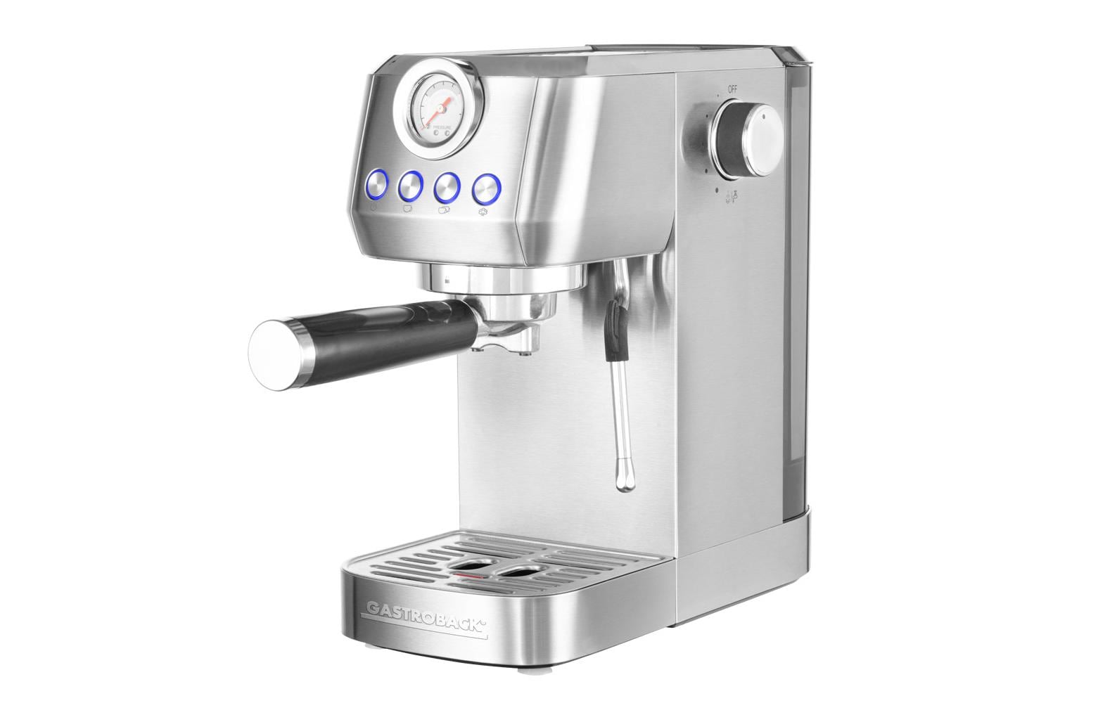 Gastroback Design Espresso Piccolo Pro Silber