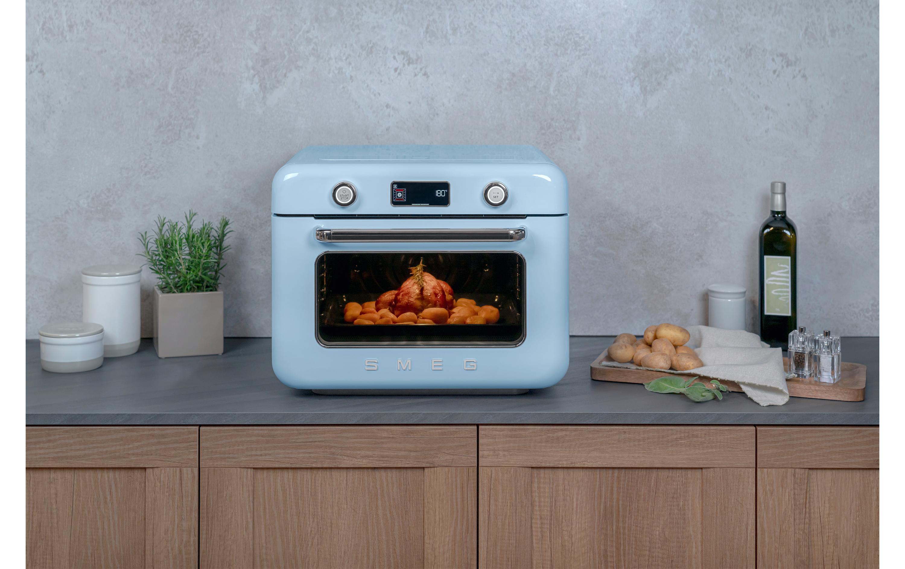 SMEG Backofen COF01PBEU 30 l, Blau