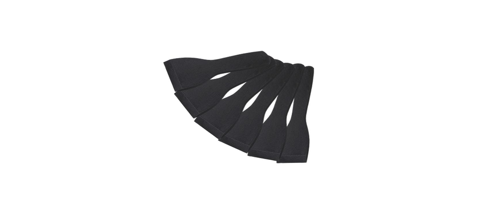 Kisag Raclette-Spachtel 6 Stück, Schwarz