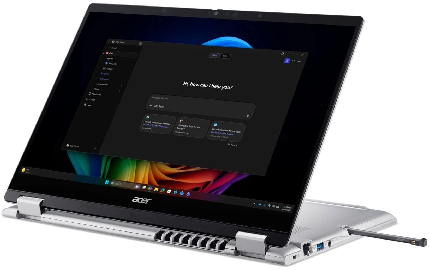 Acer Notebook TravelMate P4 Spin TMP414RN-56-TCO-77MH