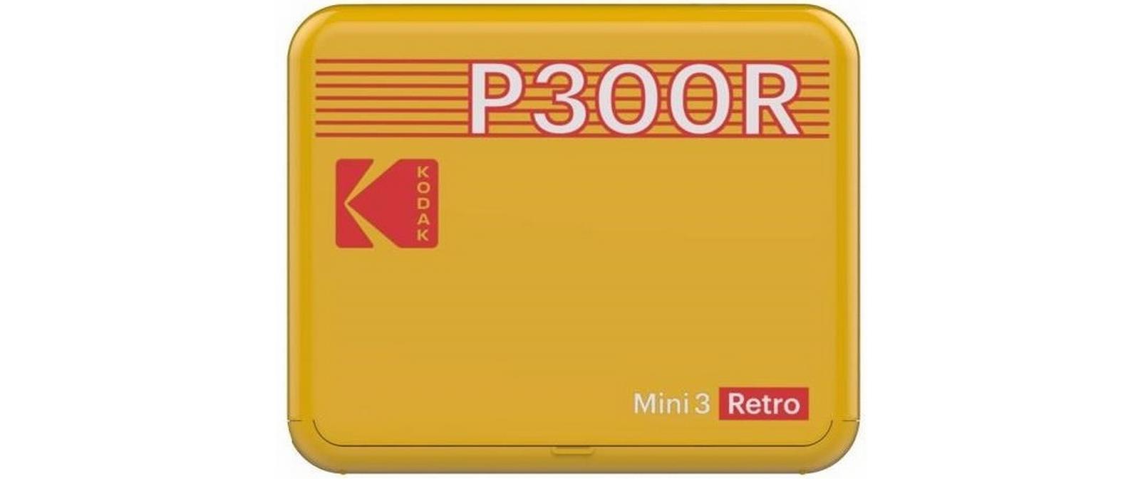 Kodak Fotodrucker Mini 3 Square Retro Gelb Kodak Fotodrucker Mini 3 Square Retro Gelb