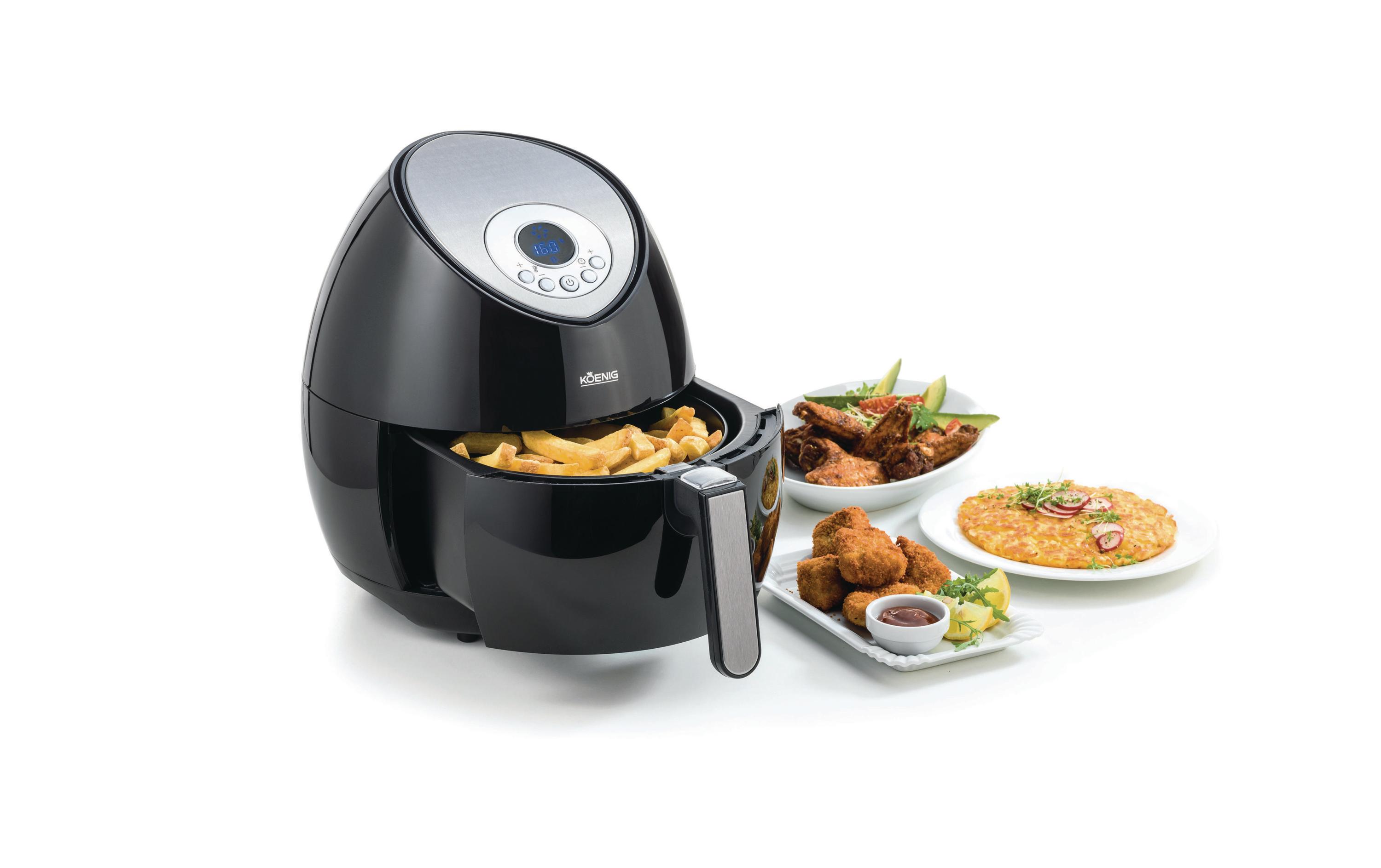 Koenig Heissluft-Fritteuse Quick & Pure 3 1 kg