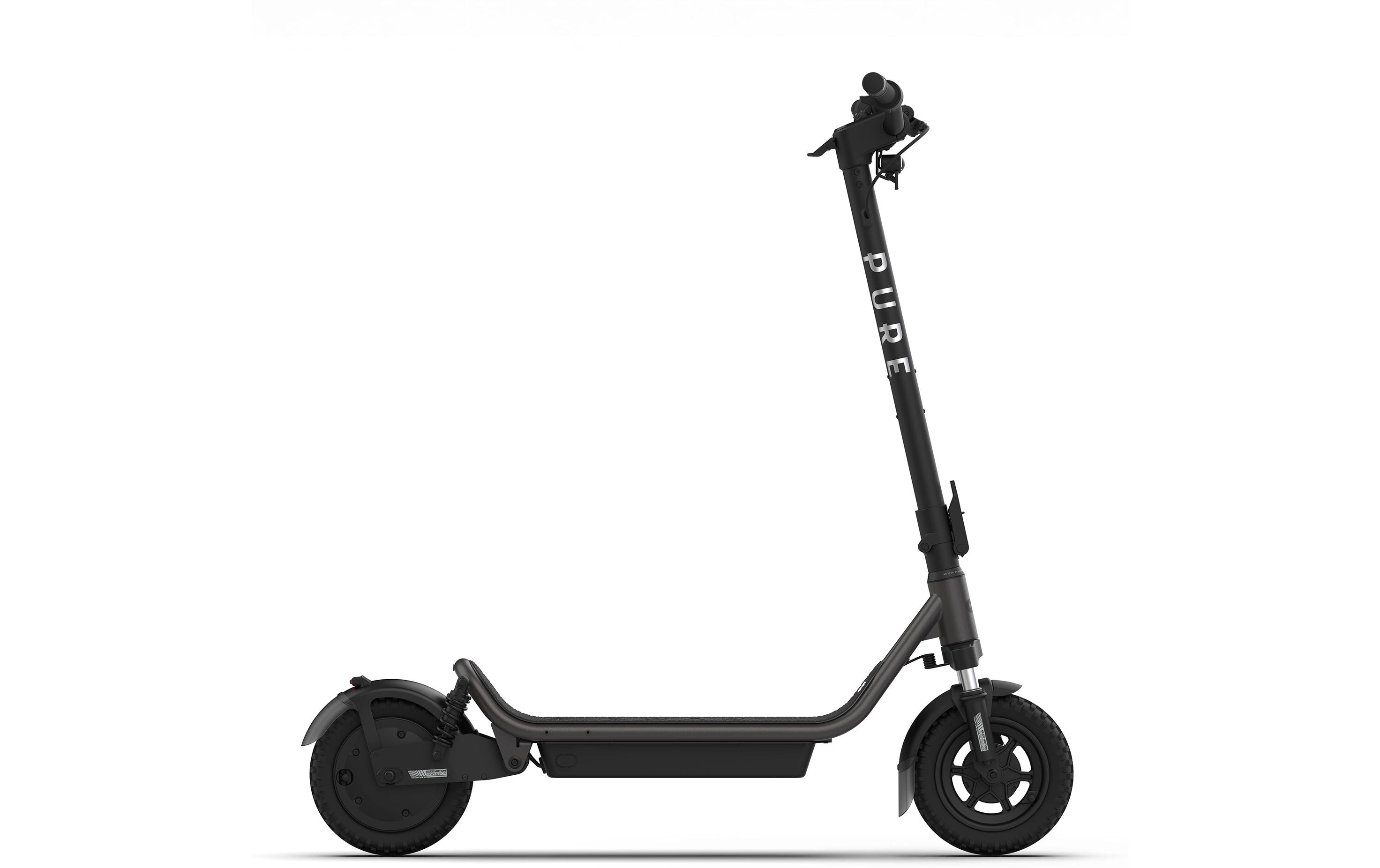 Pure Electric E-Scooter Air6 Ultra Suspension Metallisch Grau