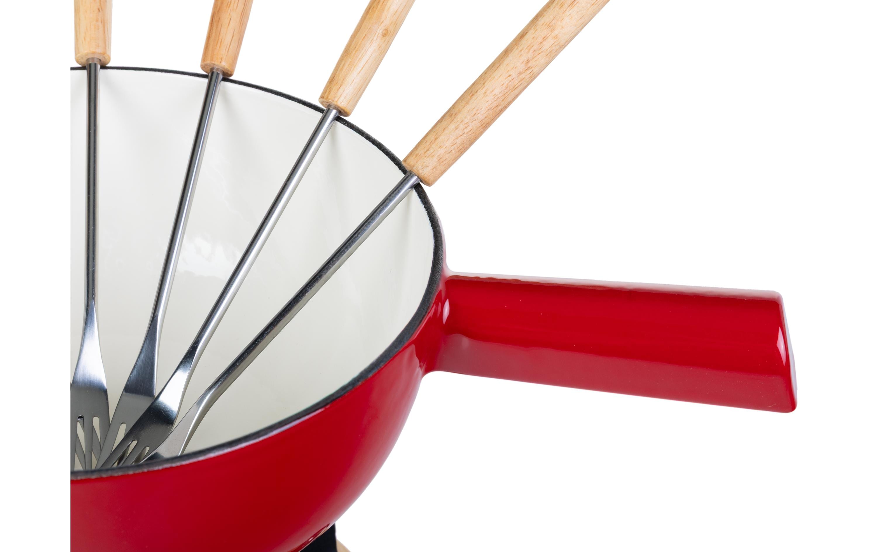 COCON Käsefondue-Set 10-teilig, Rot