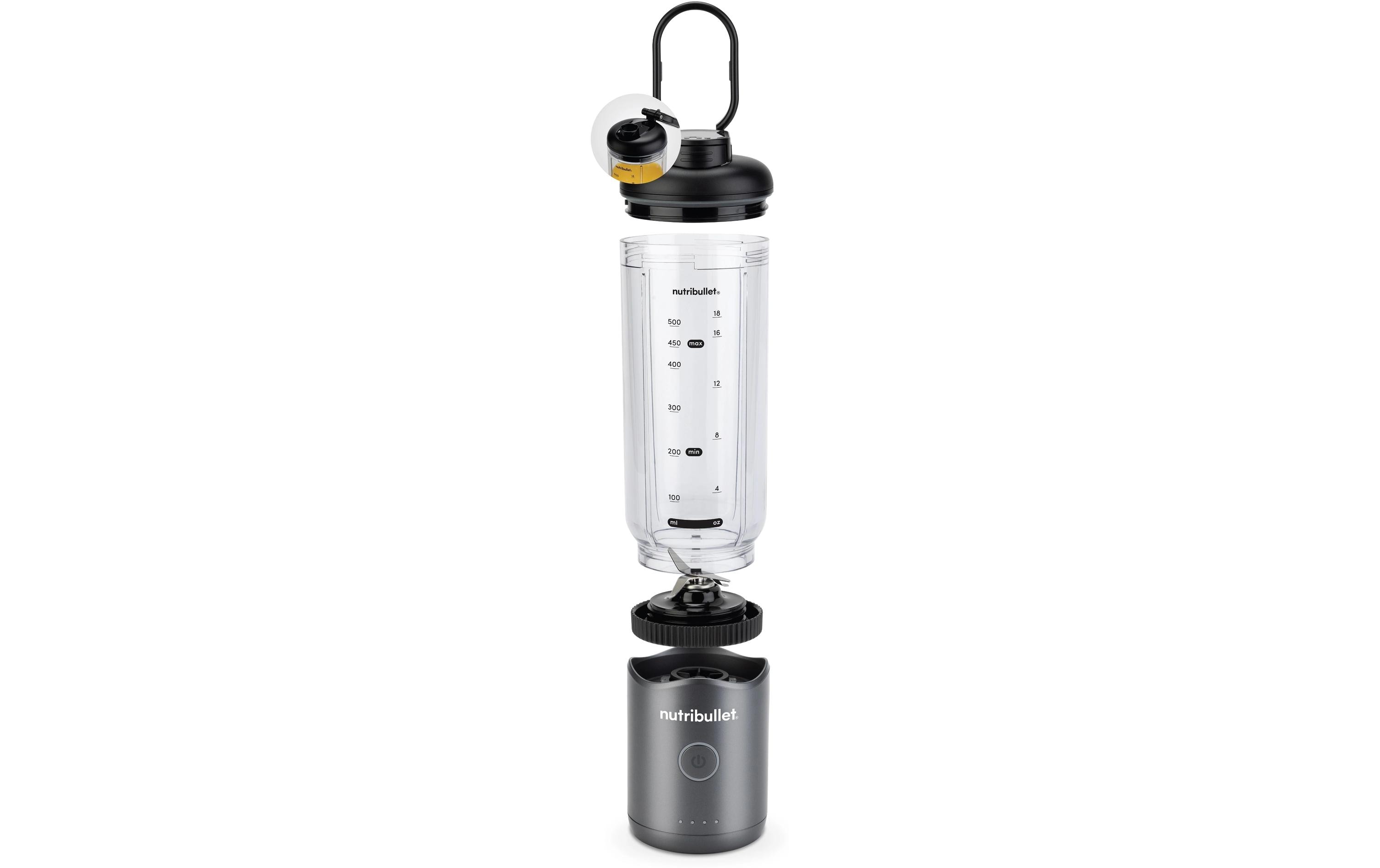 NUTRiBULLET Smoothie Maker Flex Portable NBP013VT Schwarz