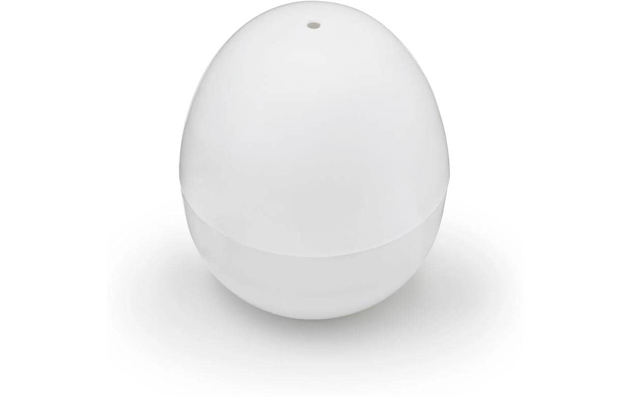 GOURMETmaxx GOURMETmaxx Mikrowellen-Eierkocher weiss für 4 Eier Weiss
