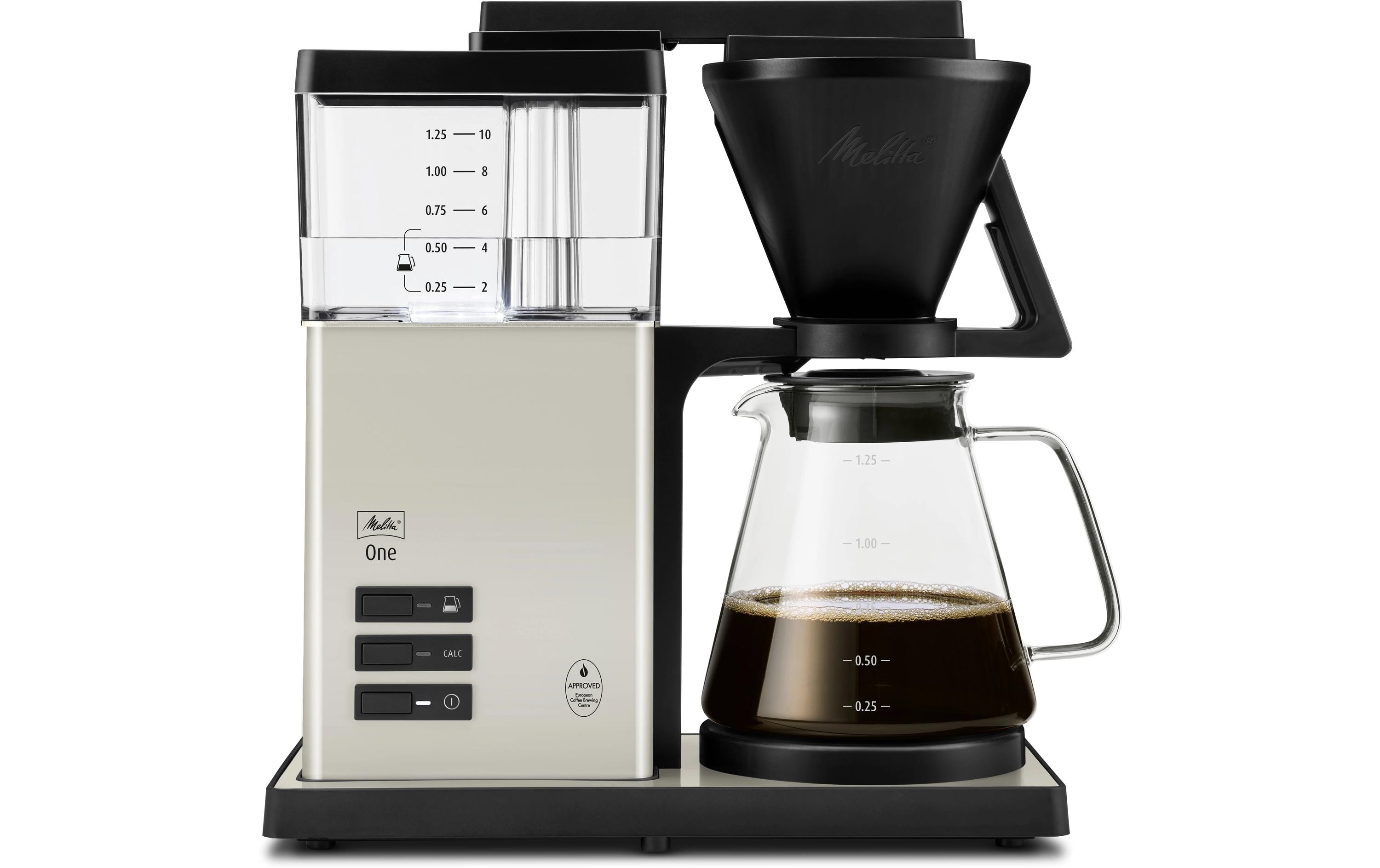 Melitta Filterkaffeemaschine One Schwarz/Weiss Melitta Filterkaffeemaschine One Schwarz/Weiss