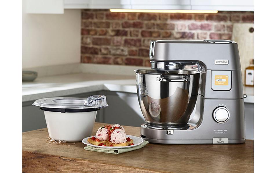 Kenwood Eisbereiter KAX71.000WH zu allen Kenwood Küchenmaschinen