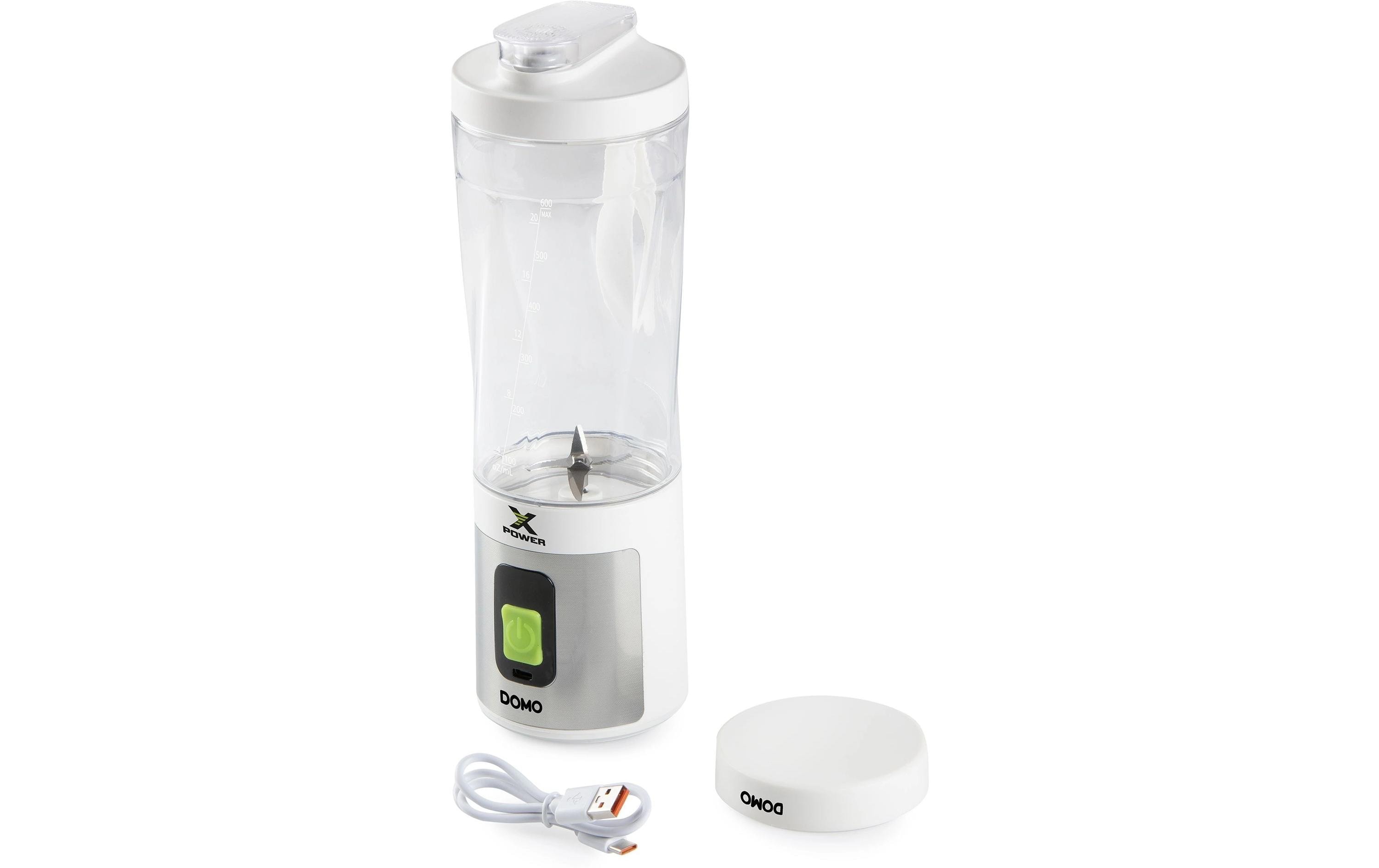 Domo Standmixer DO752BL Silber/Weiss