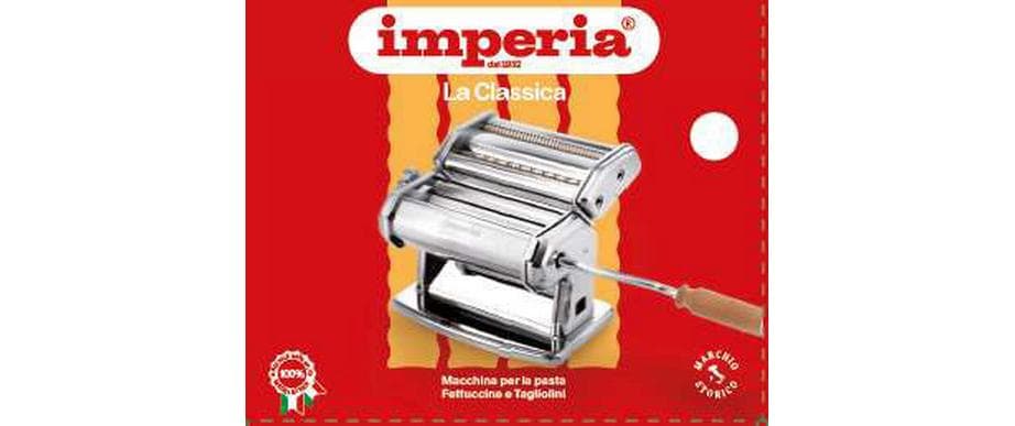 Imperia Pastamaschine iPasta Silber