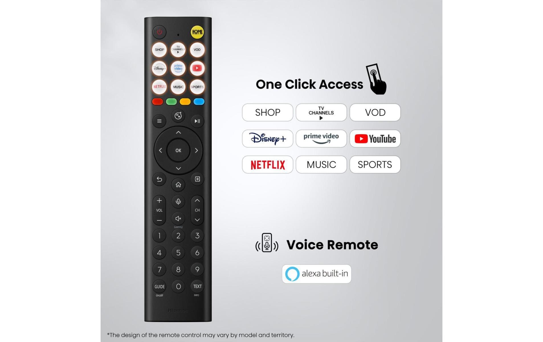 Hisense TV 50U7SE 50, 3840 x 2160 (Ultra HD 4K), Mini LED