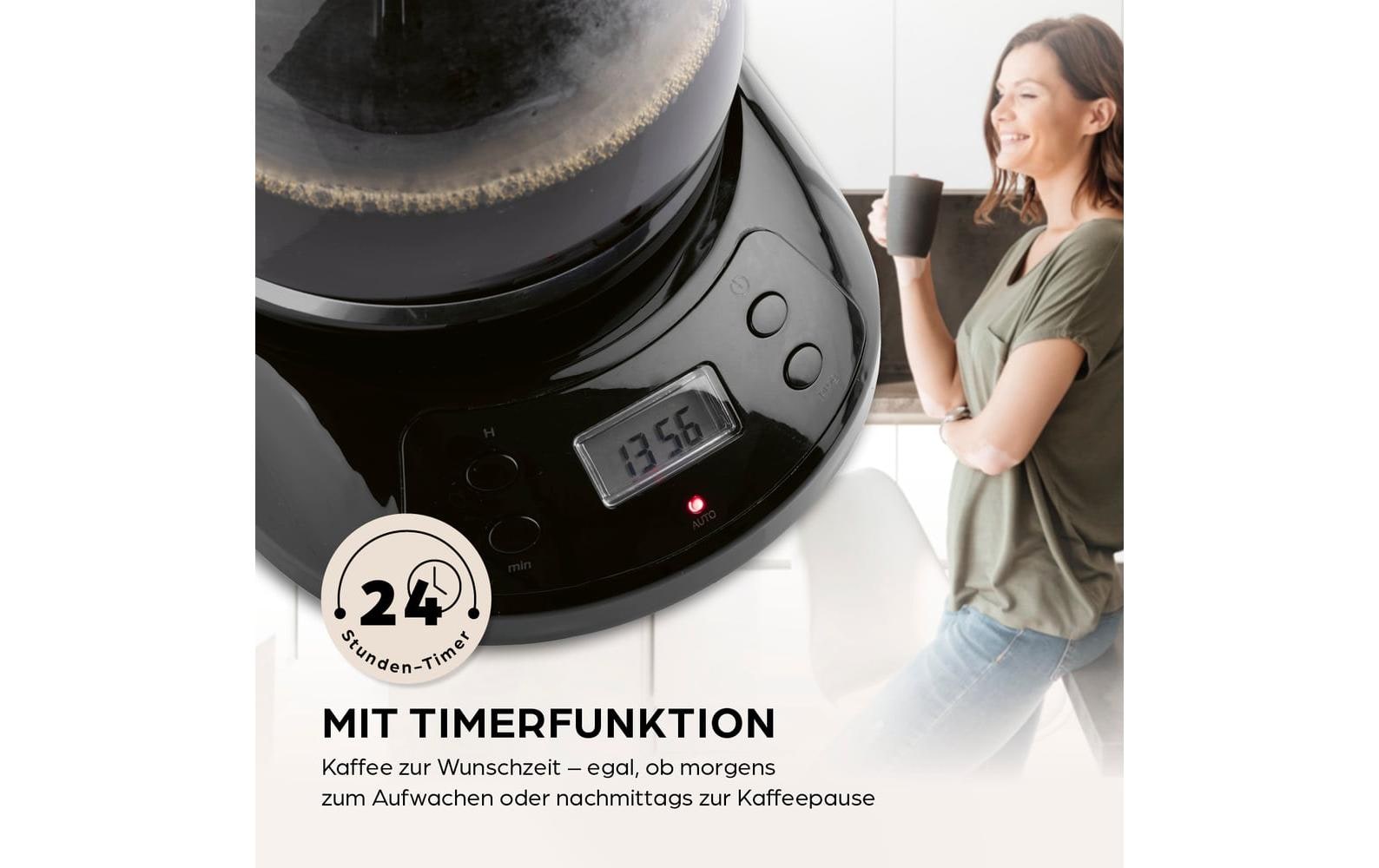 Barista Filterkaffeemaschine 30381 Schwarz/Silber