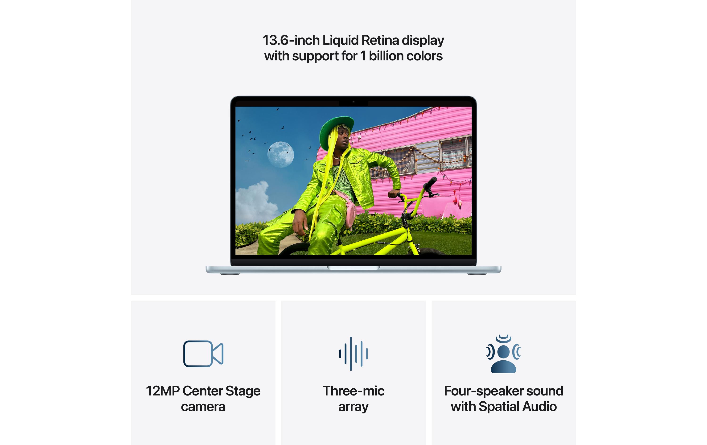 Apple MacBook Air 13 2026 M5 10C GPU / 24 GB / 1 TB Sky Blue