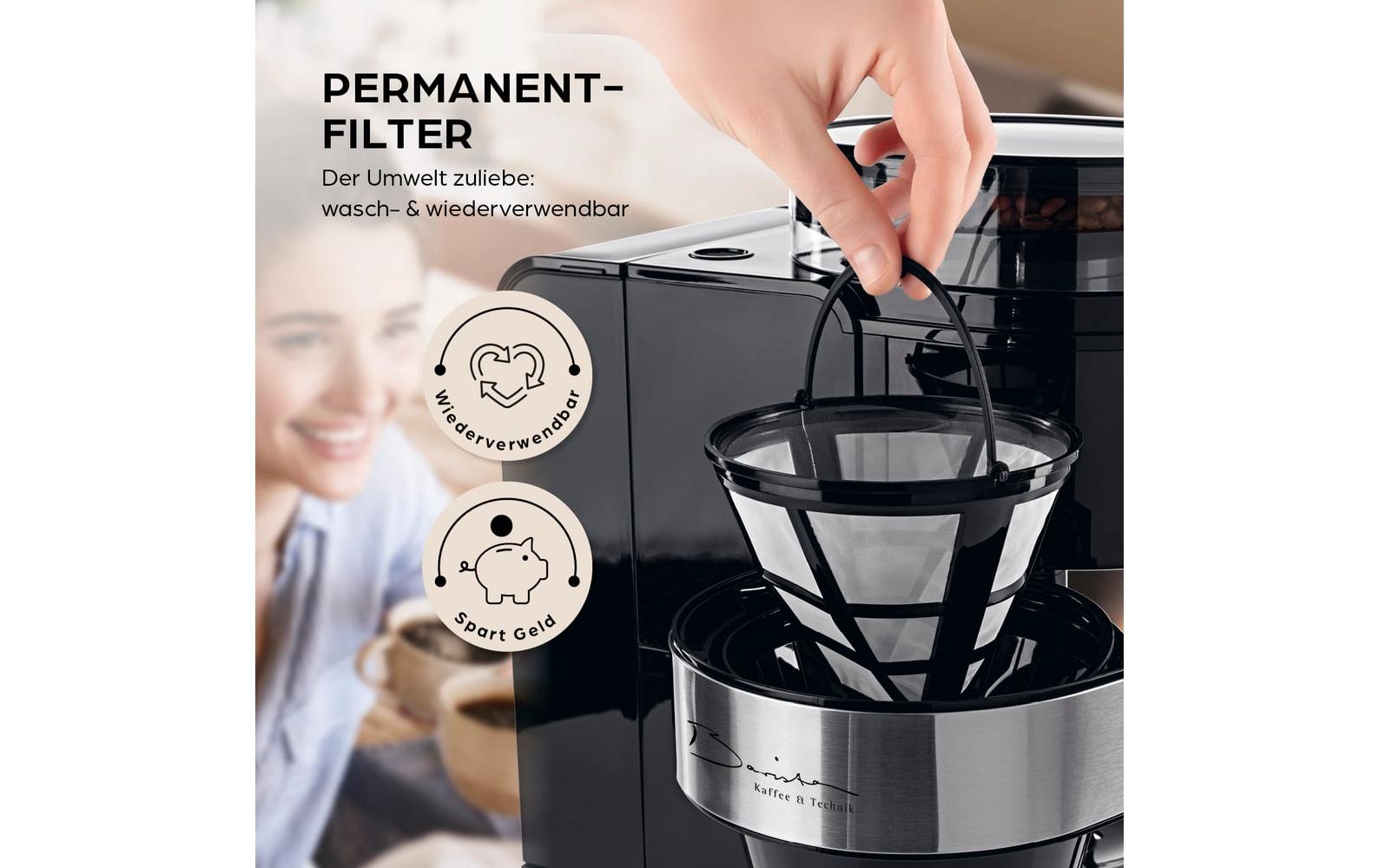 Barista Filterkaffeemaschine 16476 Schwarz