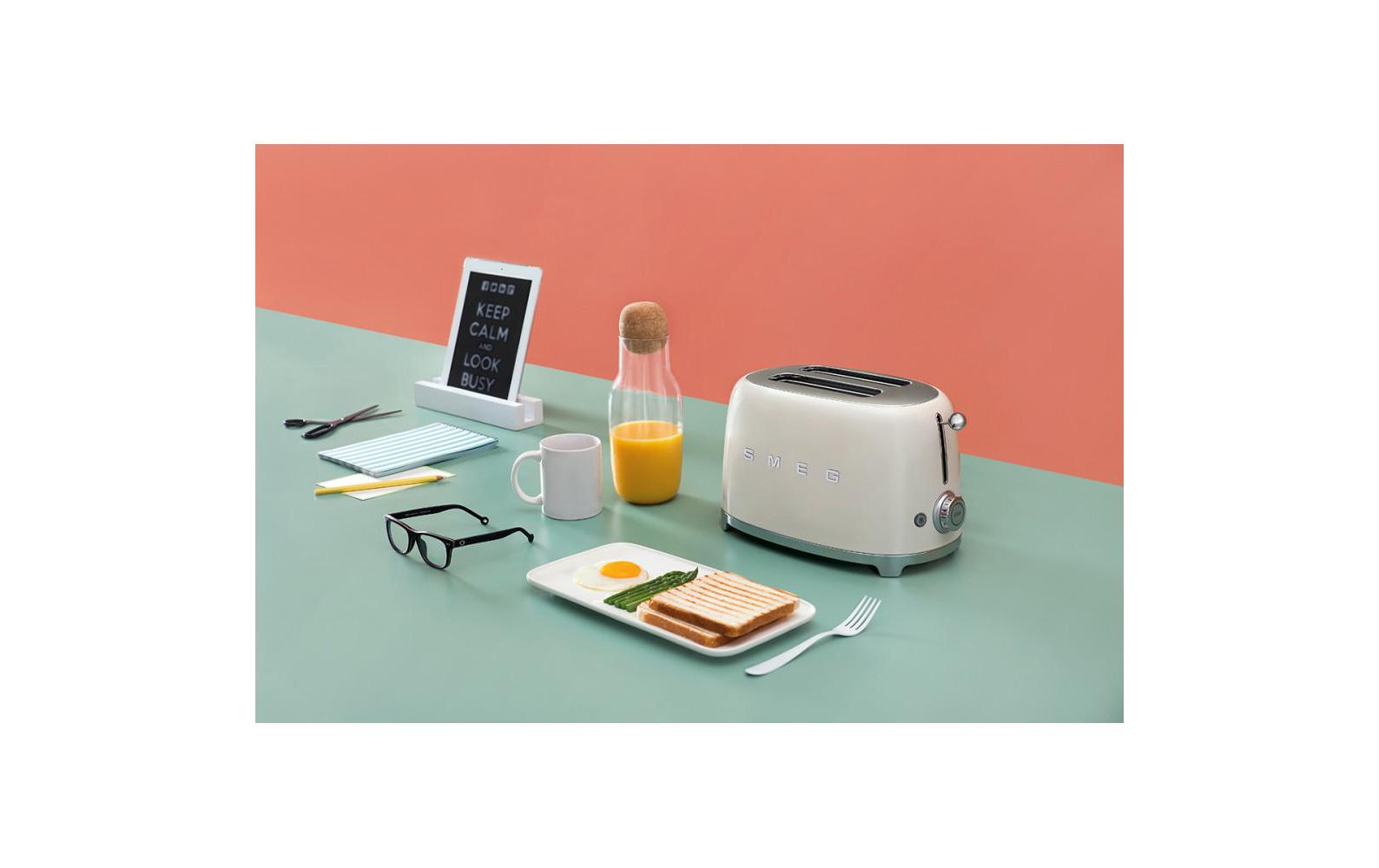 SMEG Toaster 50'S RETRO STYLE crème Crème