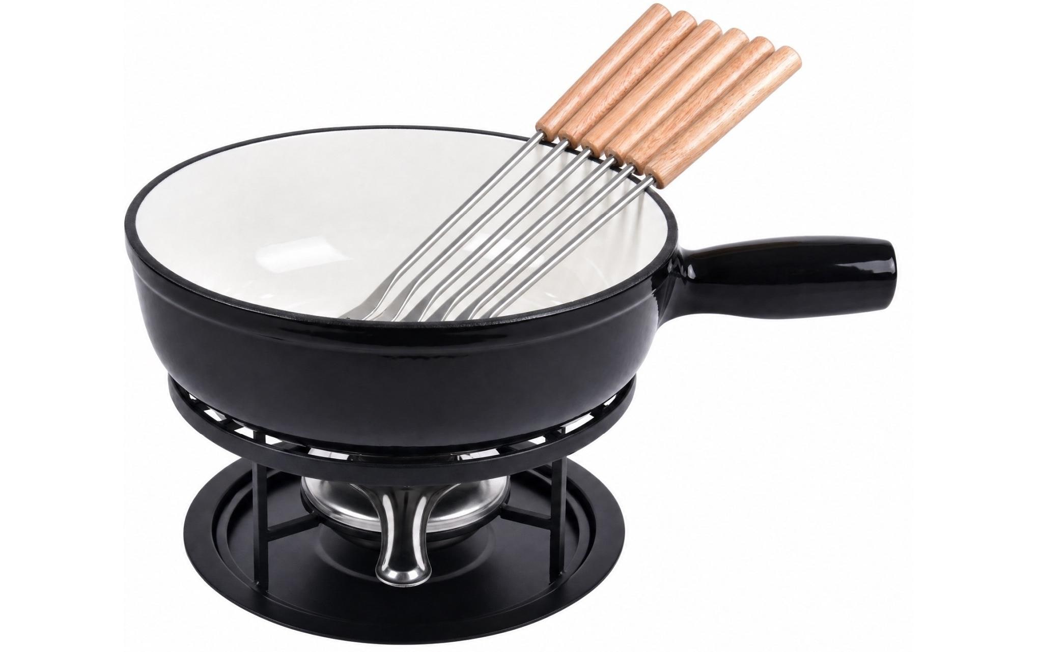 COCON Käsefondue-Set 6 Personen, Schwarz