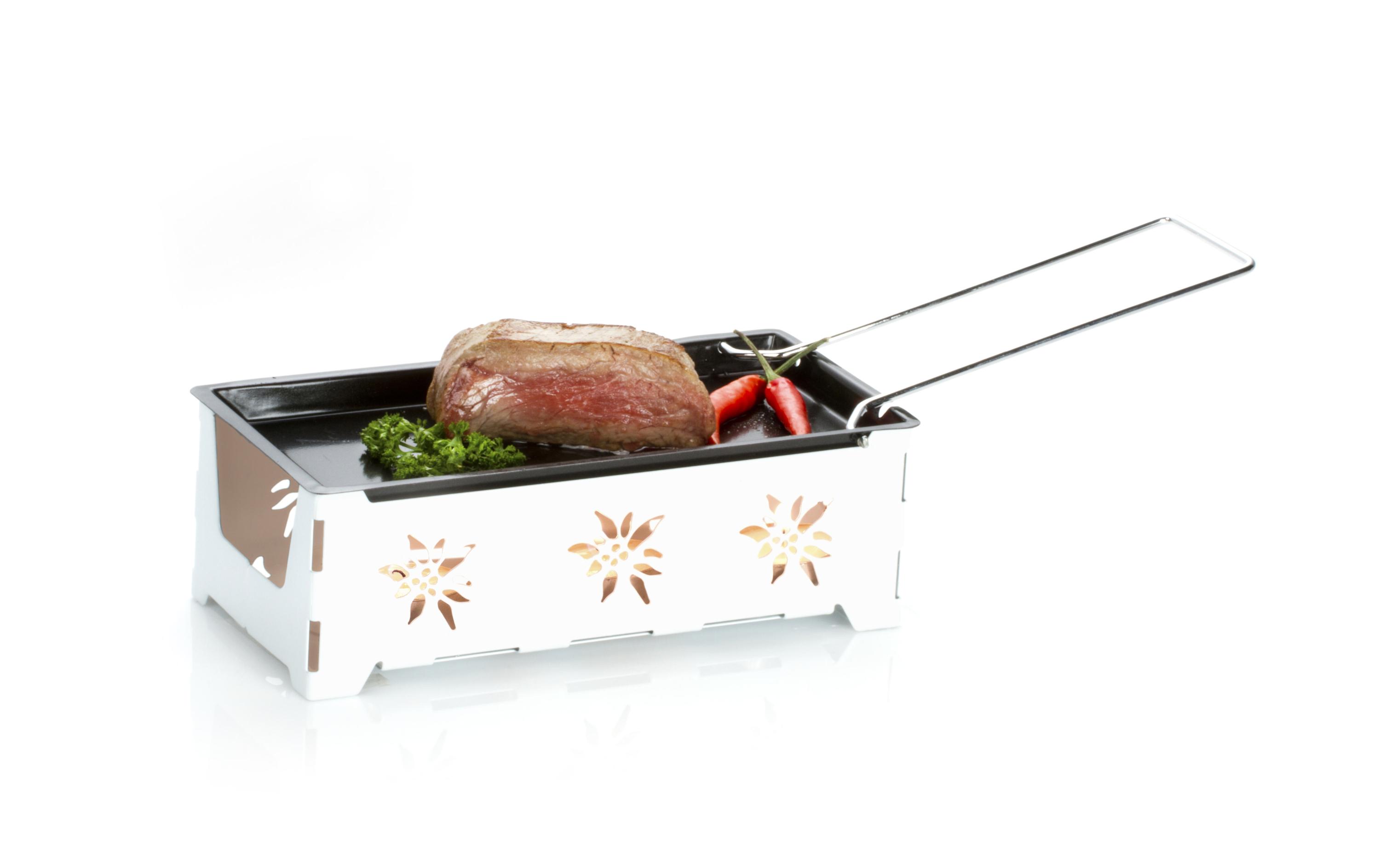 Nouvel Teelicht-Raclette Heat Cheese! @home Weiss