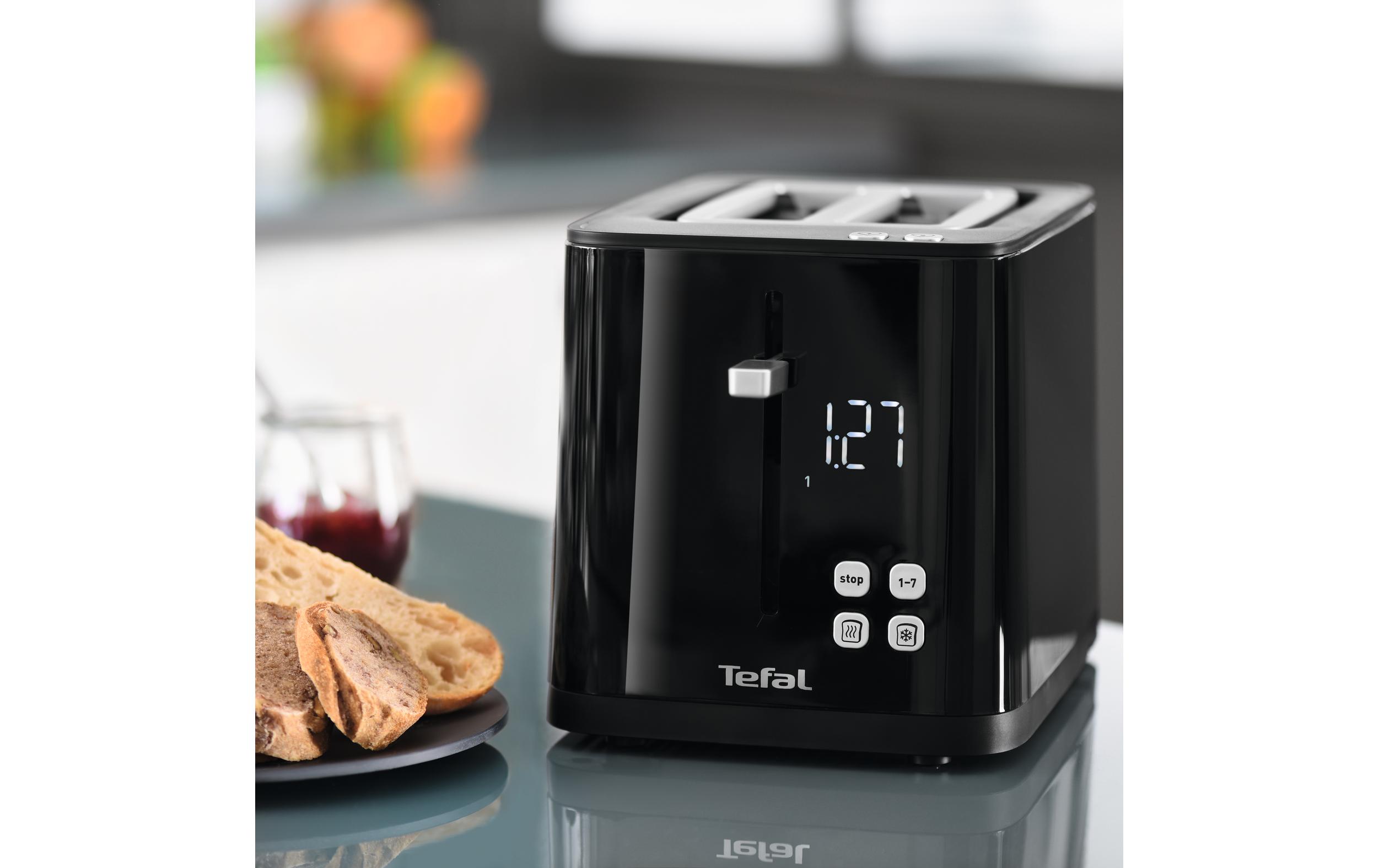 Tefal Toaster Smart'n Light Schwarz